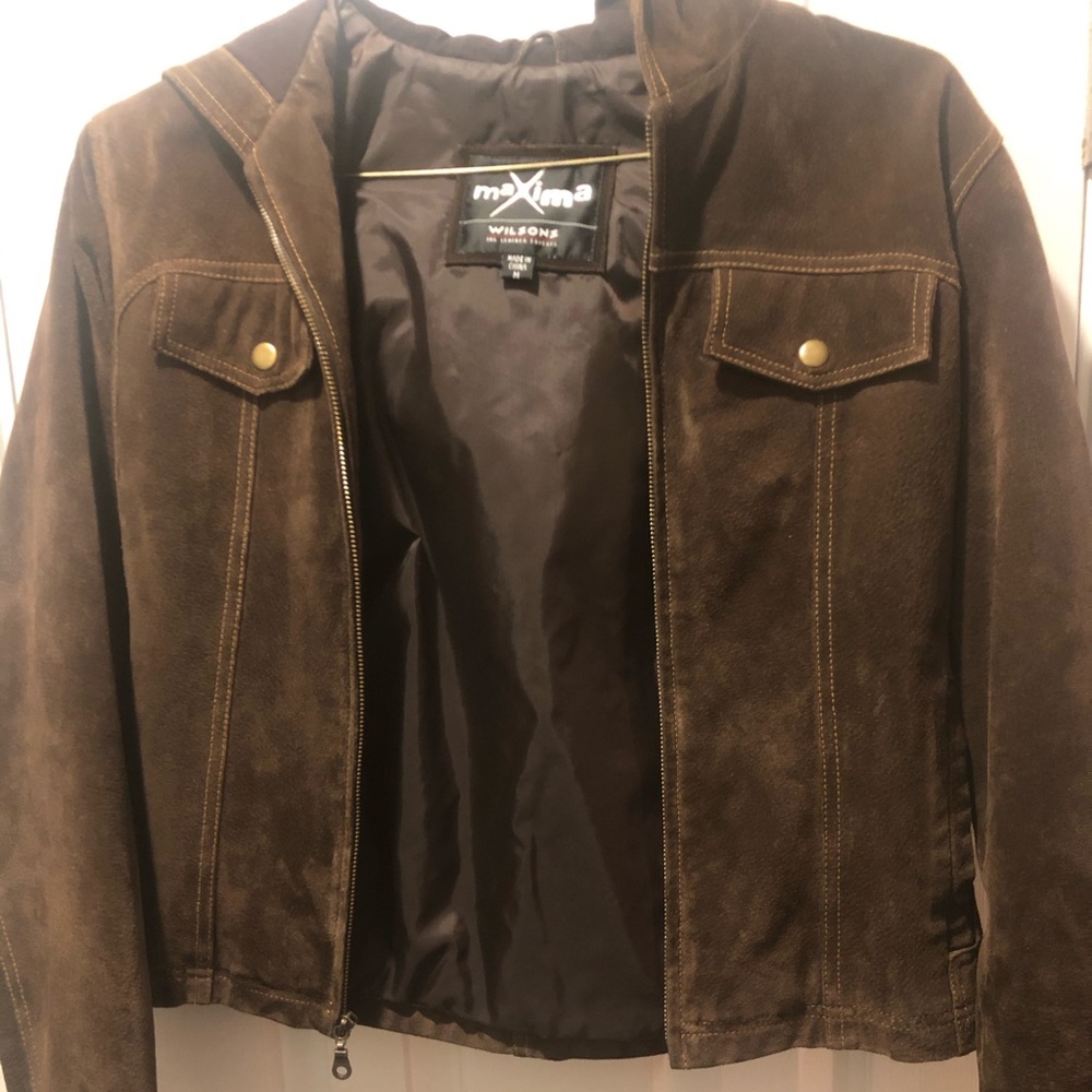 Wilson’s leather M leather suede women’s jacket.